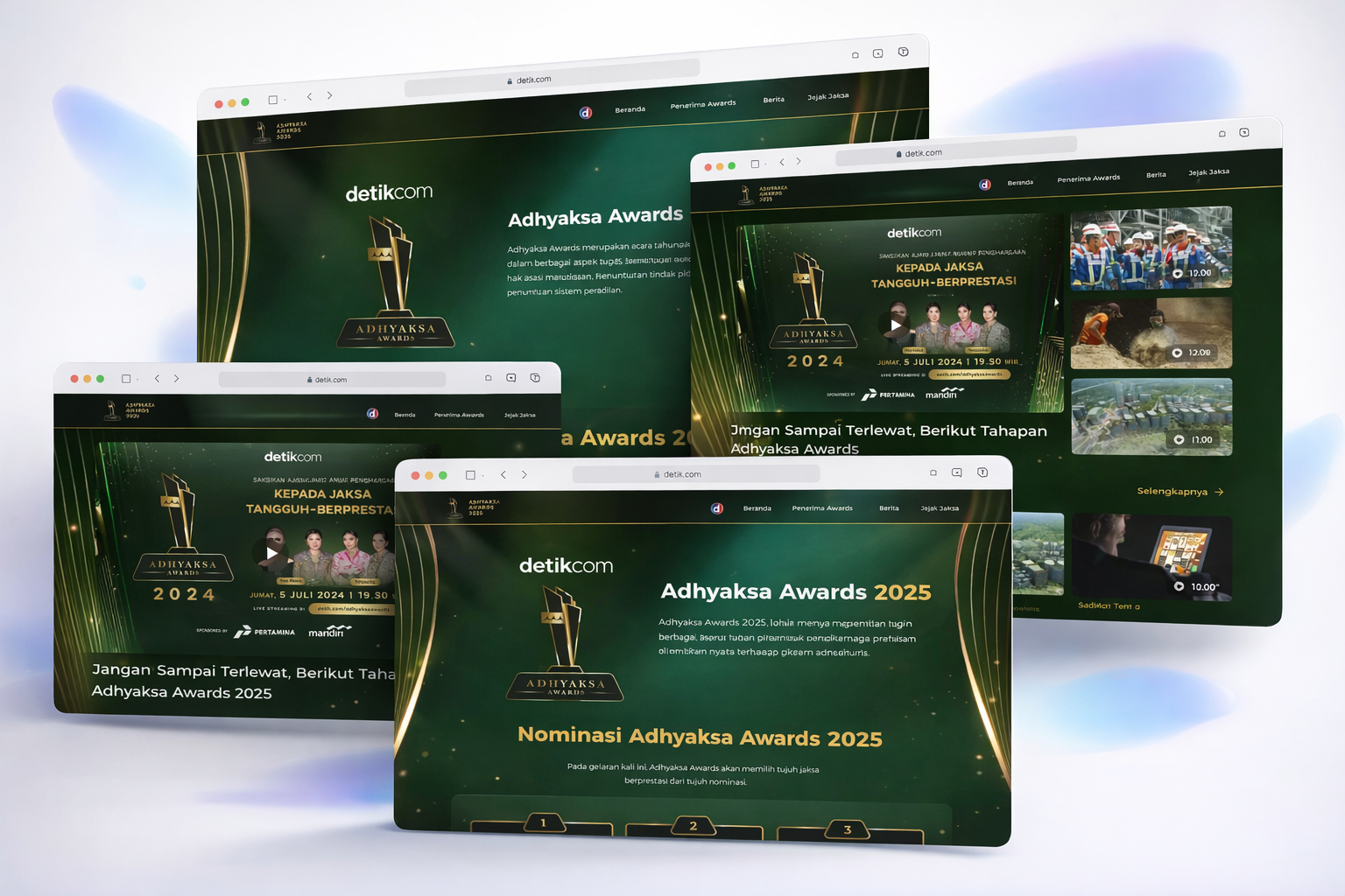 Preview arsitektur backend kampanye Adhyaksa Awards