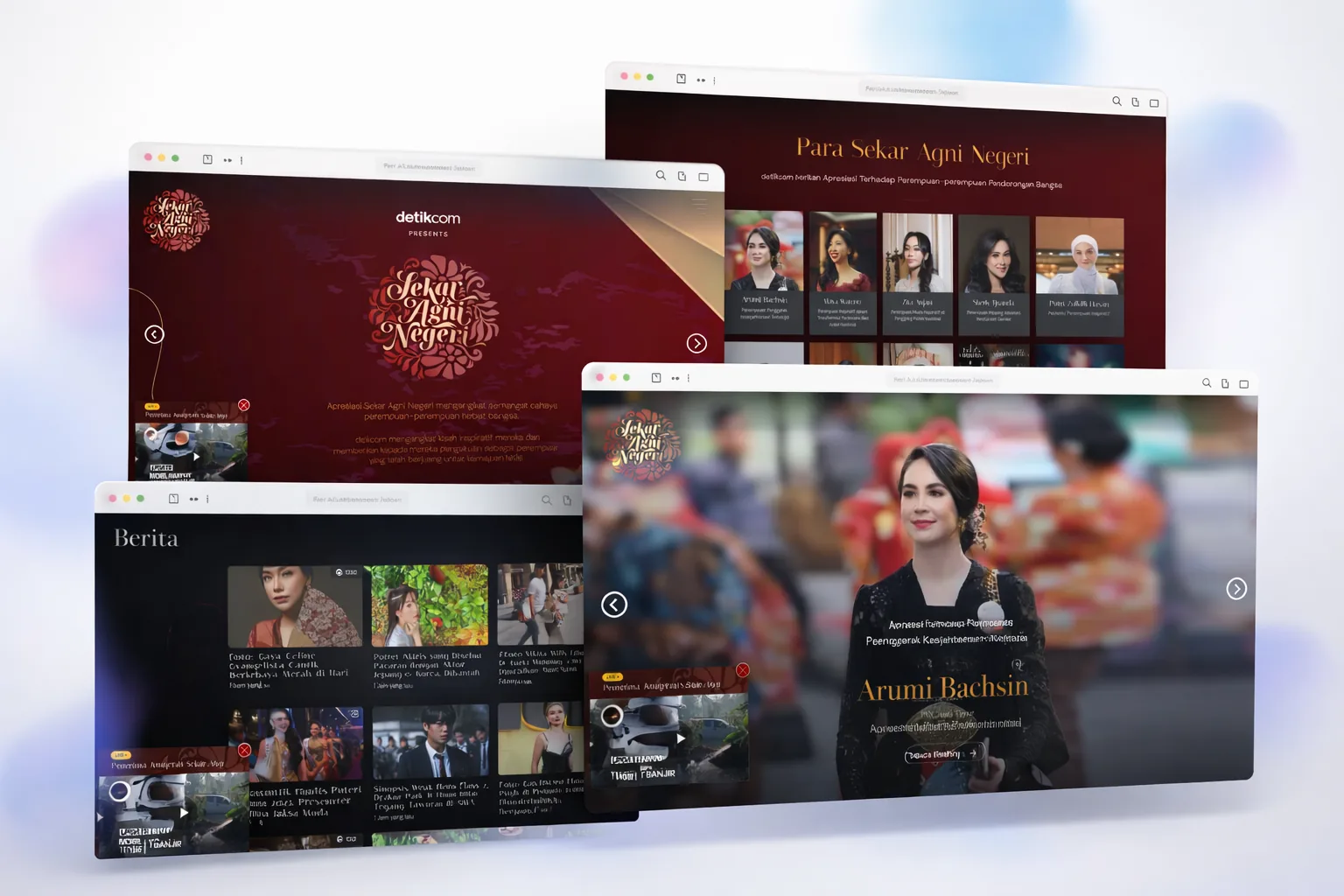 Sekar Agni Negeri campaign backend architecture preview